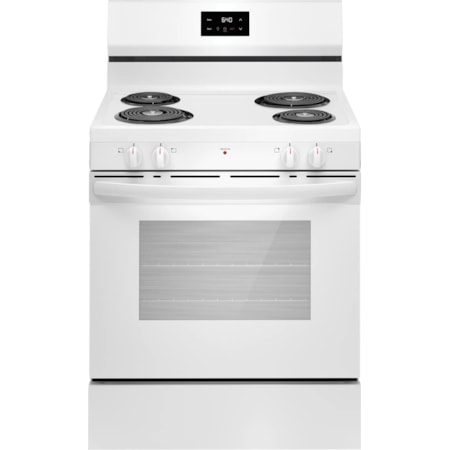 30" Freestanding Coil Electric Range