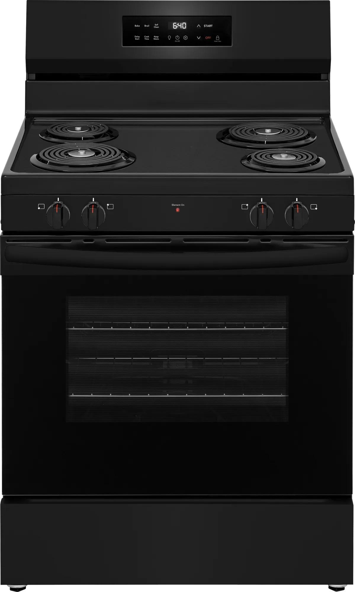 30" Freestanding Coil Electric Range