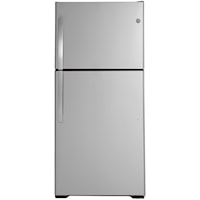 30" Top Mount Fingerprint Resistant Refrigerator - GTS19KYNRFS