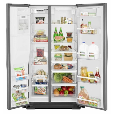 Side By Side Freestanding Refrigerator