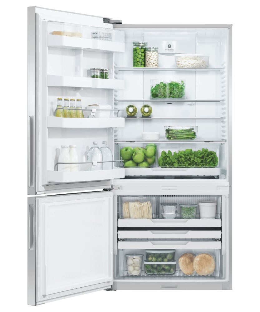 Fisher and Paykel Refrigerators Bottom Freezer Freestanding Refrigerator