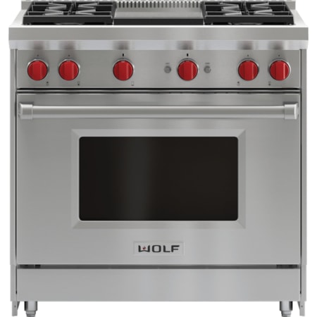 36" And Larger Free Standing Gas Range