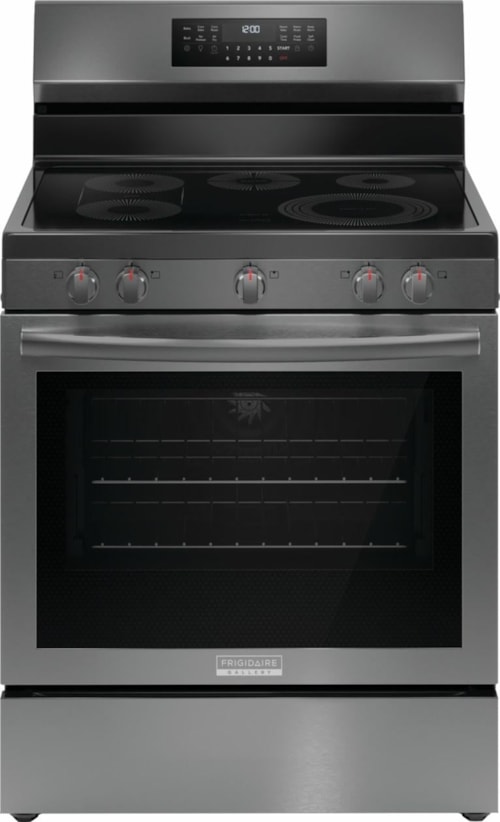 30" Rear Control Electric Range With Total Convection