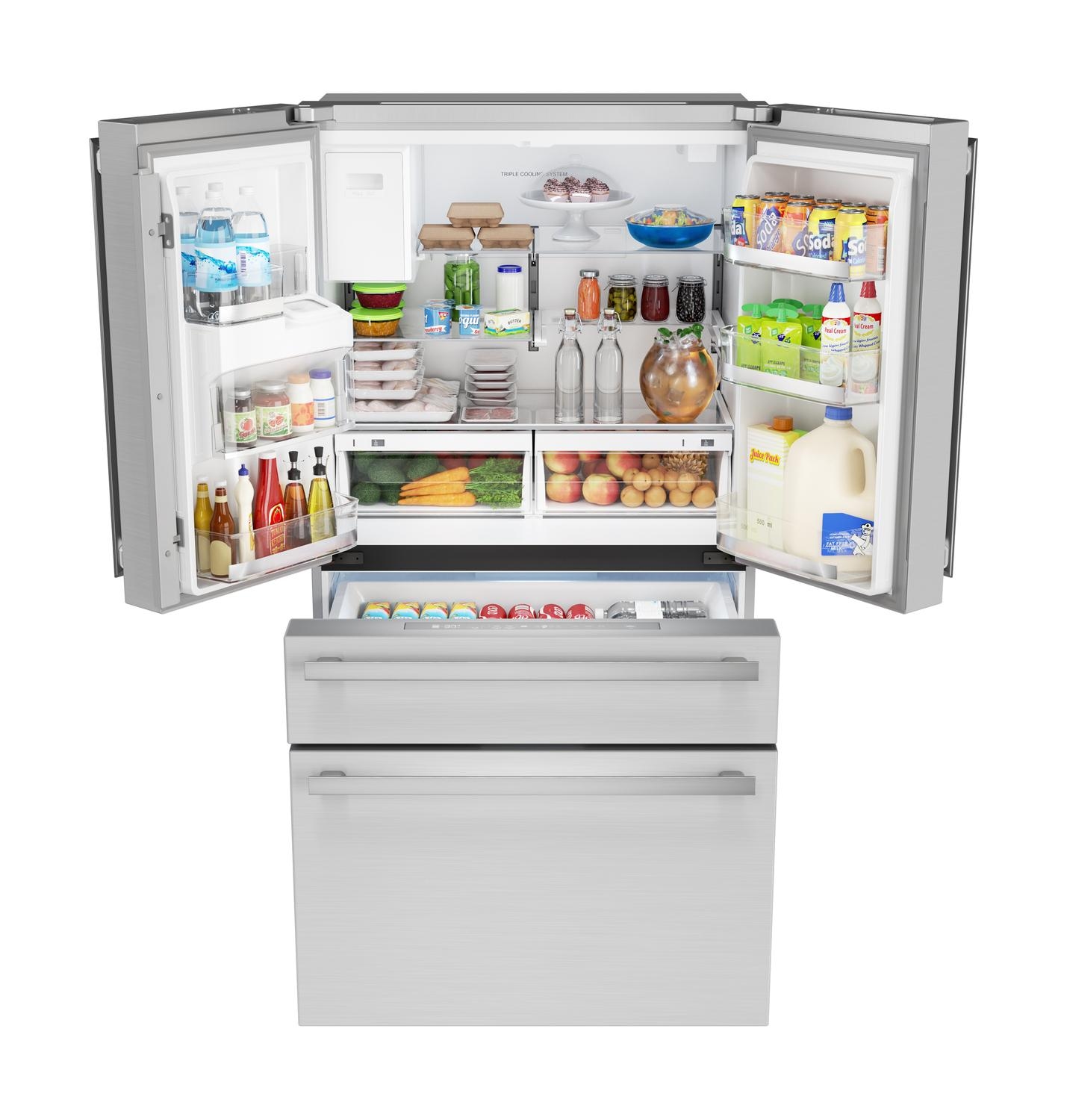 Sharp Appliances Refrigerators Sharp Appliances French Door Refrigerator