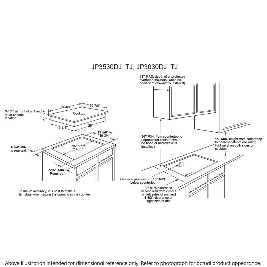 GE Appliances Electric Ranges Cooktops (Electric)