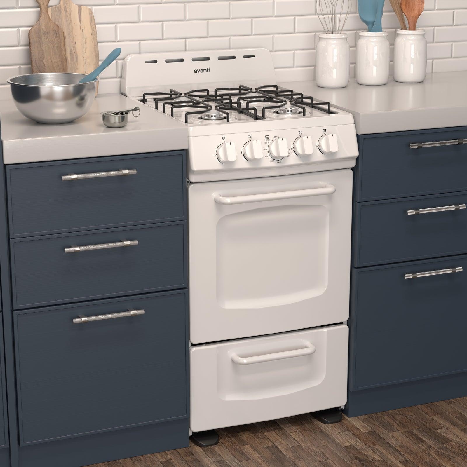 20" Free Standing Gas Range
