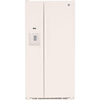 GE(R) 23.0 Cu. Ft. Side-By-Side Refrigerator