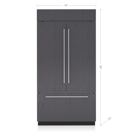 French Door Built In Refrigerator