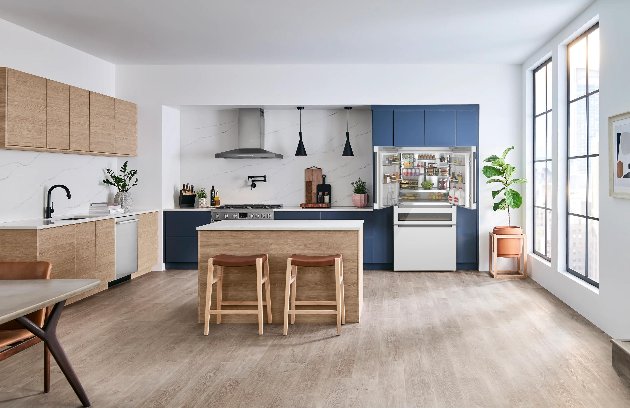 Bosch Refrigerators Bosch French Door Freestanding Refrigerator