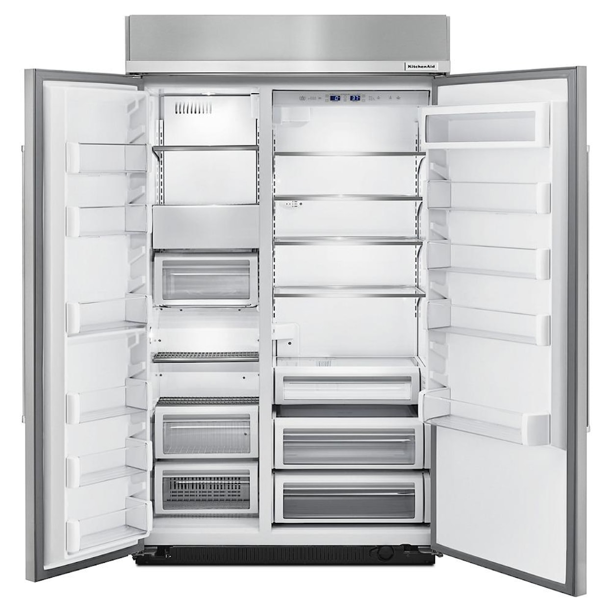 KitchenAid Refrigerators Side By Side Built In Refrigerator