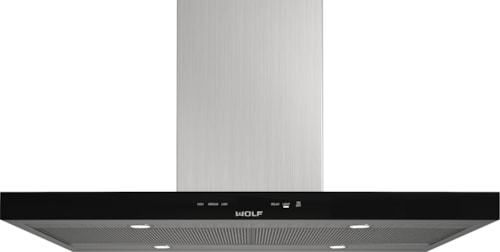 42" Cooktop Island Hood - Black