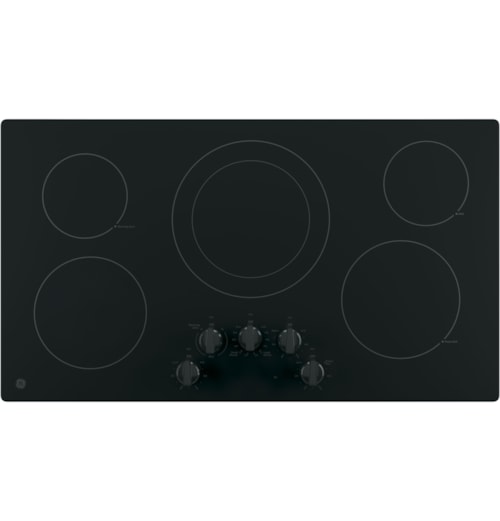 GE 36" Radiant Electric Cooktop Black
