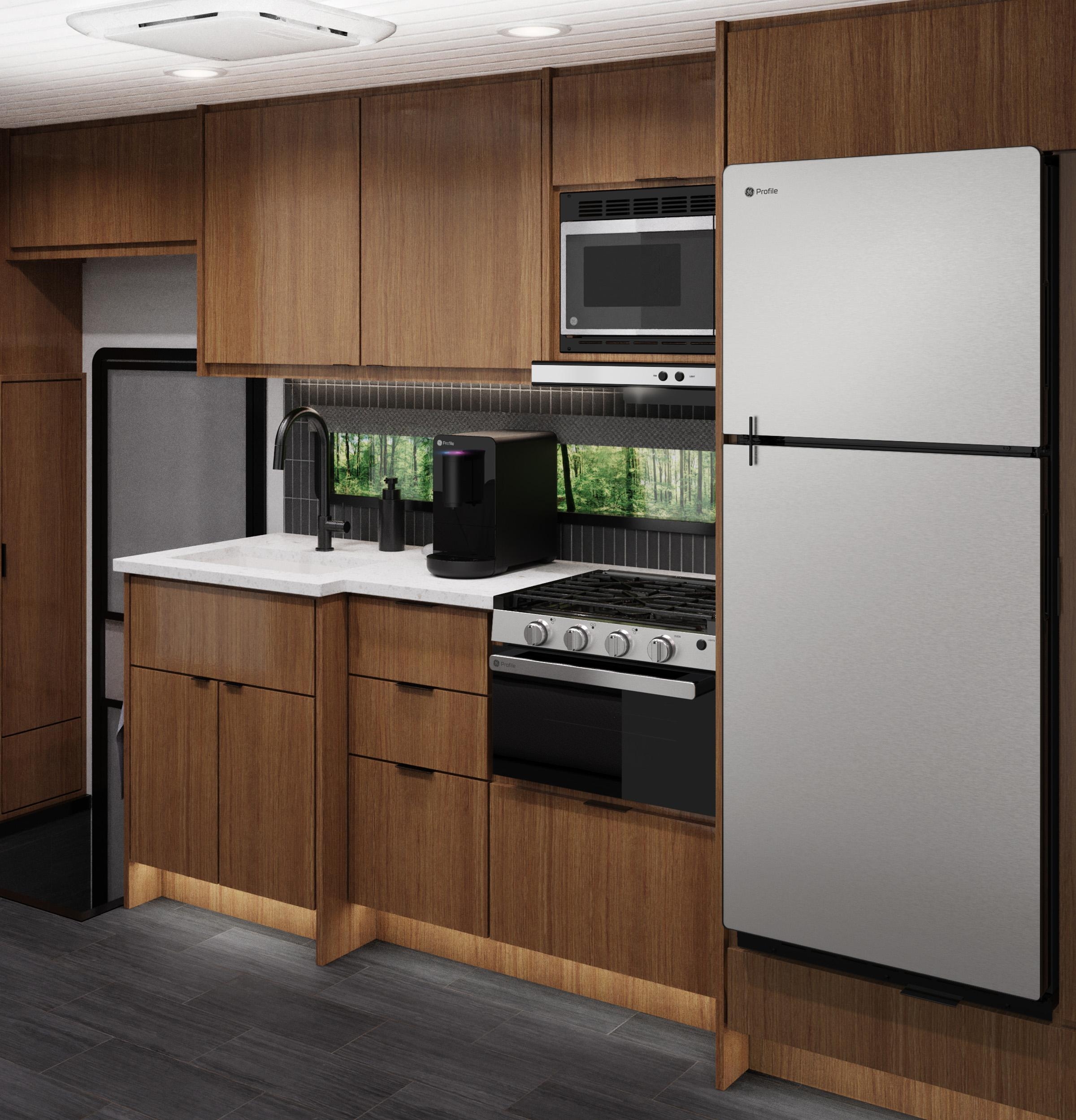 GE Appliances Refrigerators Top Freezer Built In Refrigerator