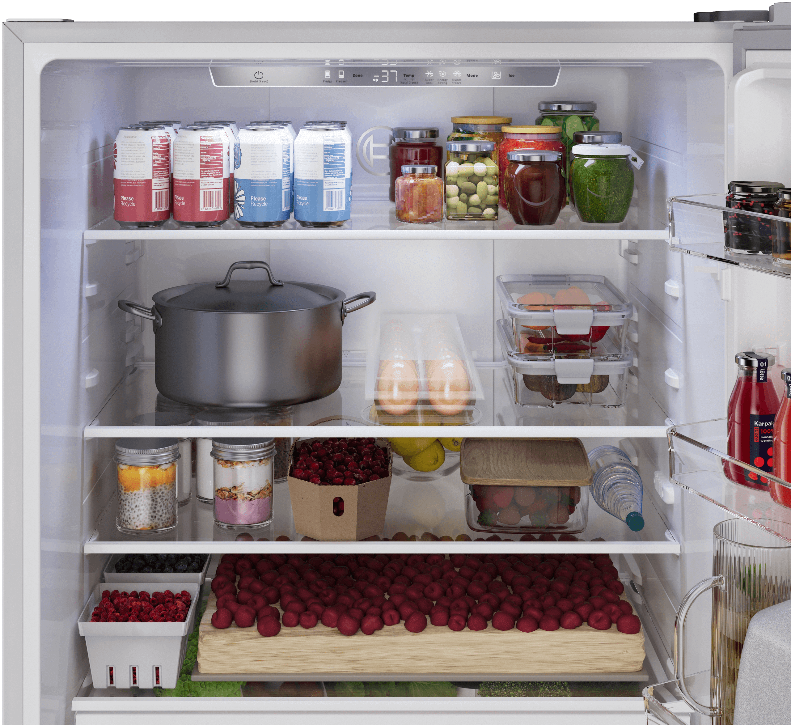 Bottom Freezer Freestanding Refrigerator