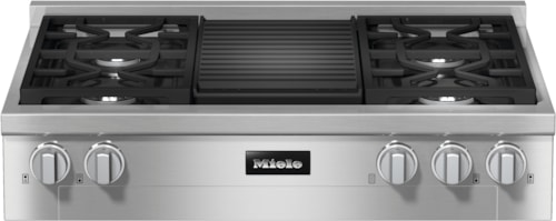 Kmr 1135-3 G Gr Edst/Clst - 36-Inch Range Top With 4 Burners And Grill For Flexibility And High Performance
