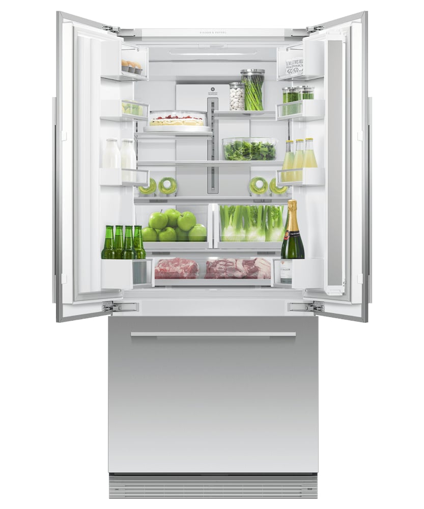 French Door Built In Refrigerator