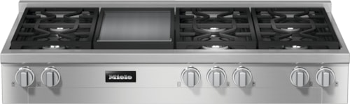 Kmr 1356-3 G Gd Edst/Clst - 48-Inch Range Top With 6 Burners And Griddle Plate For Flexibility And High Performance