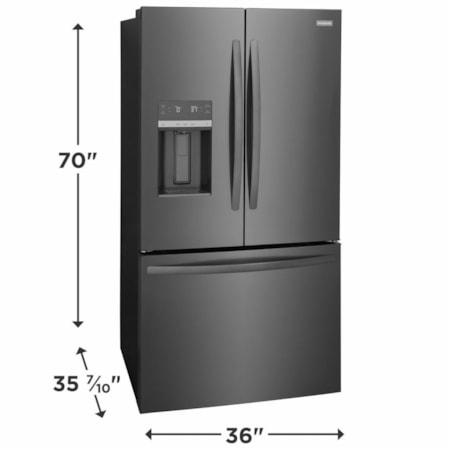 French Door Freestanding Refrigerator