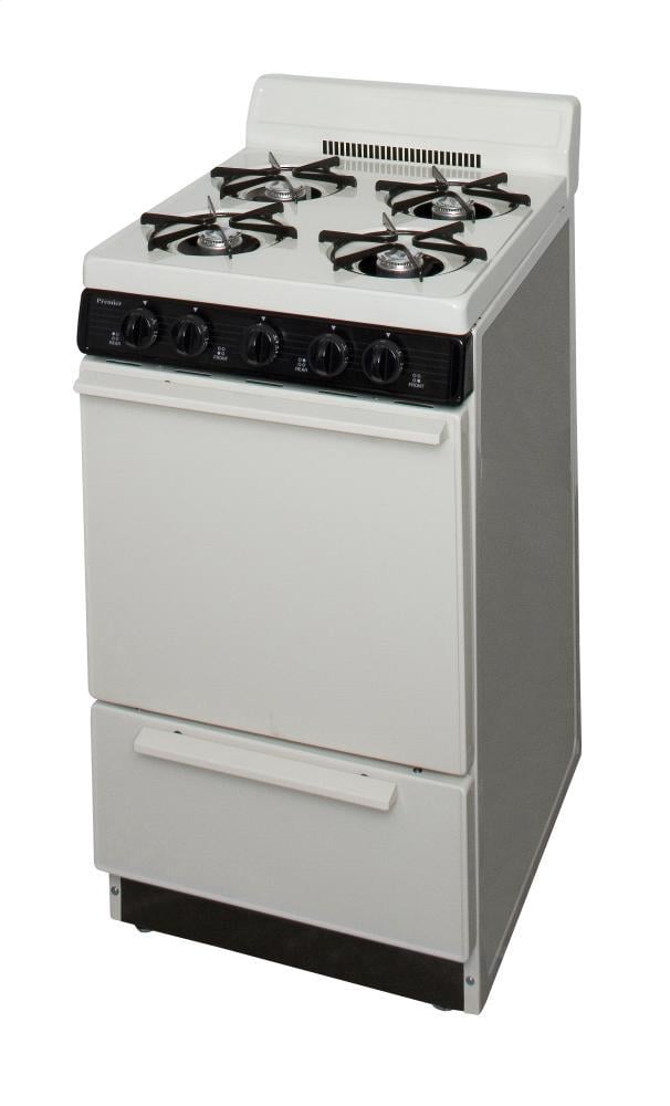 20" Free Standing Gas Range