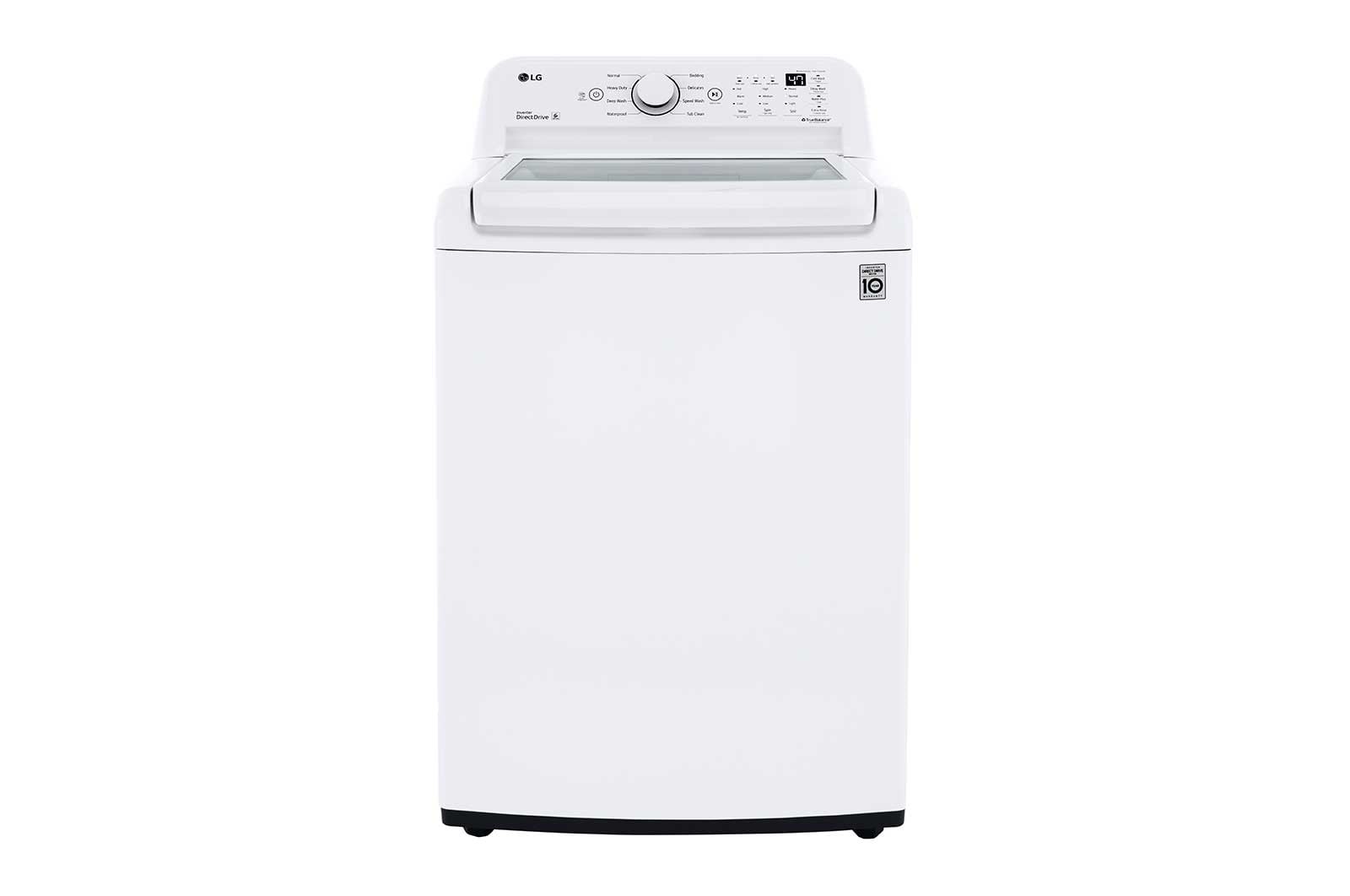 lg top load large capacity washer