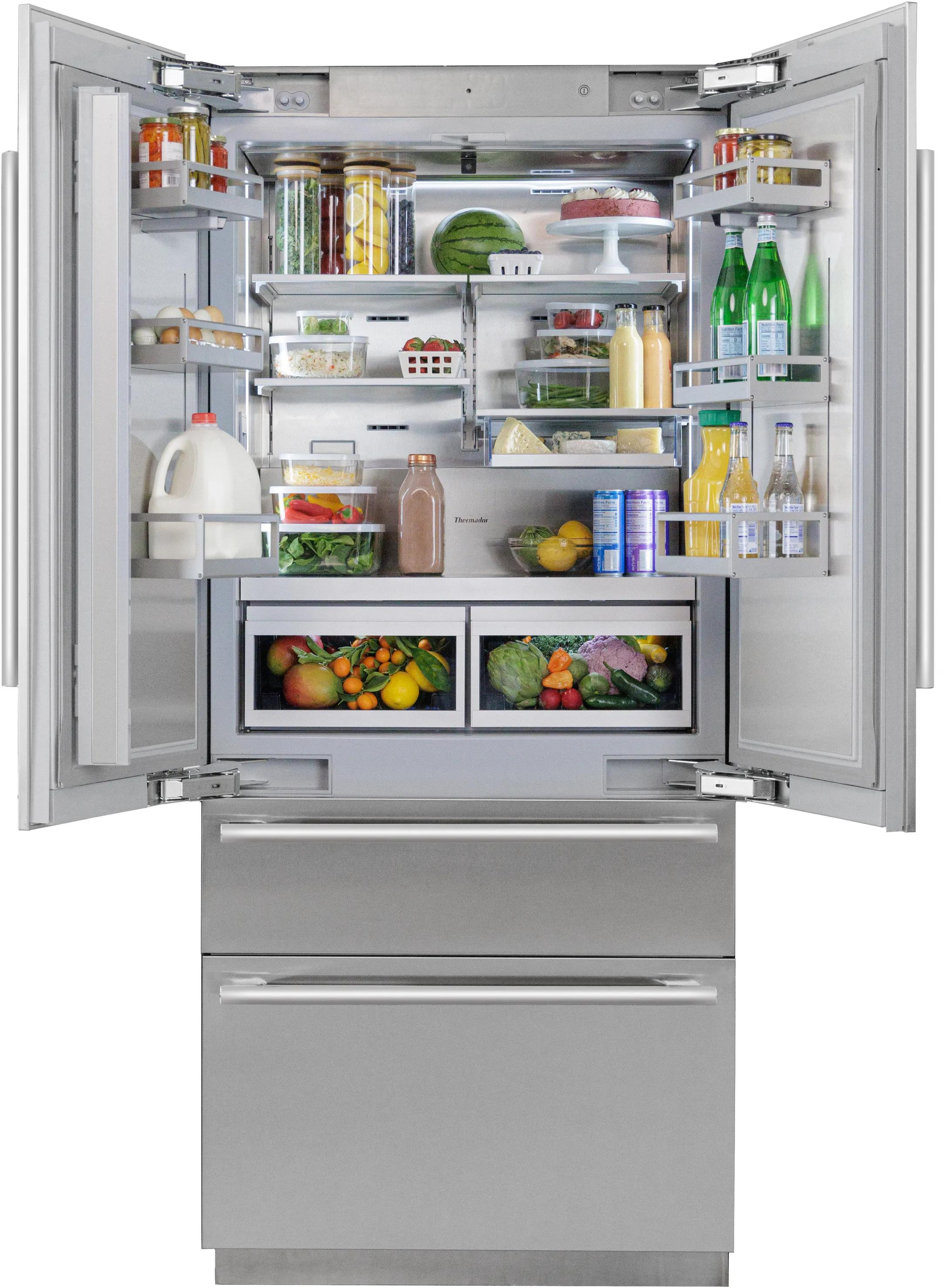 French Door Built In Refrigerator