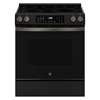 Ge(R) 30" Slide-In Electric Convection Range With No Preheat Air Fry And Easywash(Tm) Oven Tray