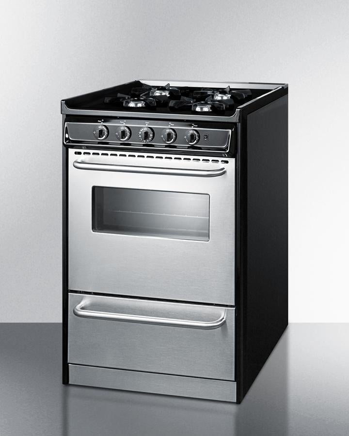 20" Free Standing Gas Range