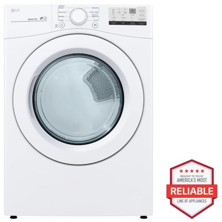 LG Appliances Front Load Gas Dryer