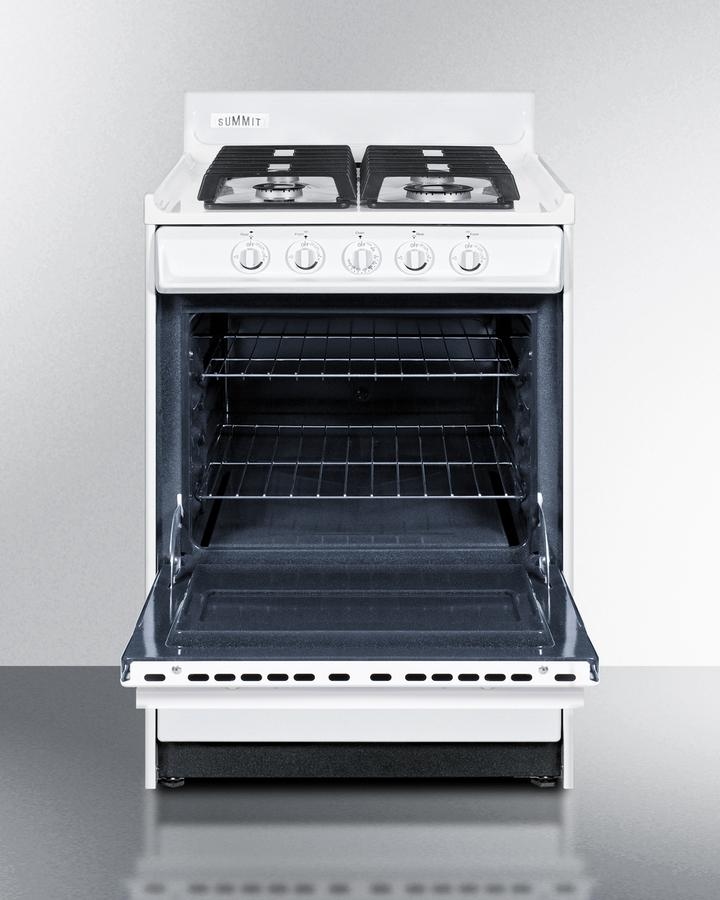 24" Free Standing Gas Range