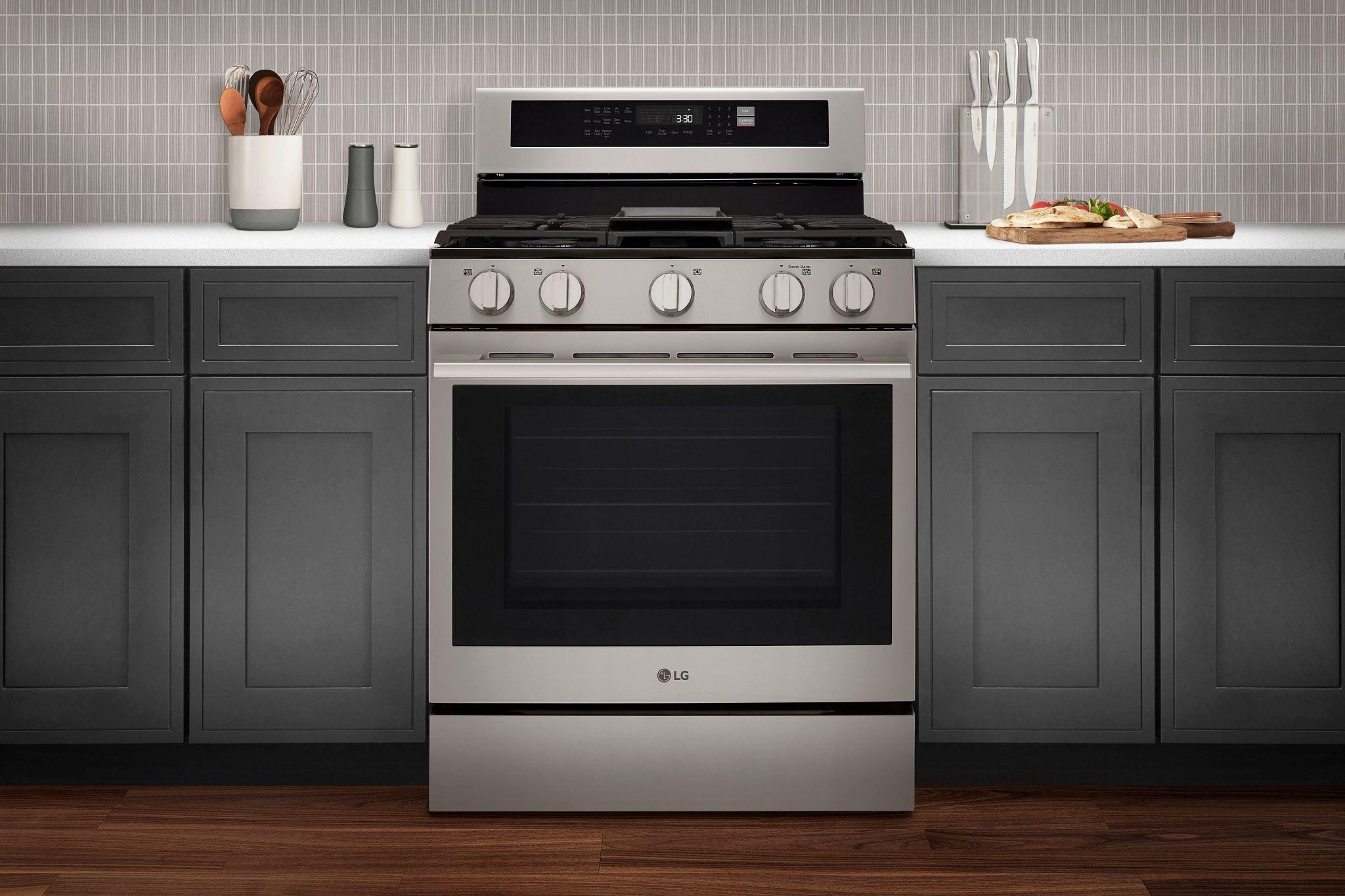 LG Gas Ranges 30" Free Standing Gas Range