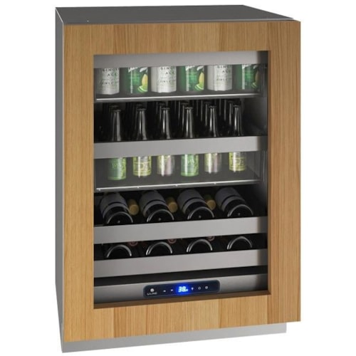 Hbv524 24" Beverage Center With Integrated Frame Finish And Field Reversible Door Swing (115 V/60 Hz)