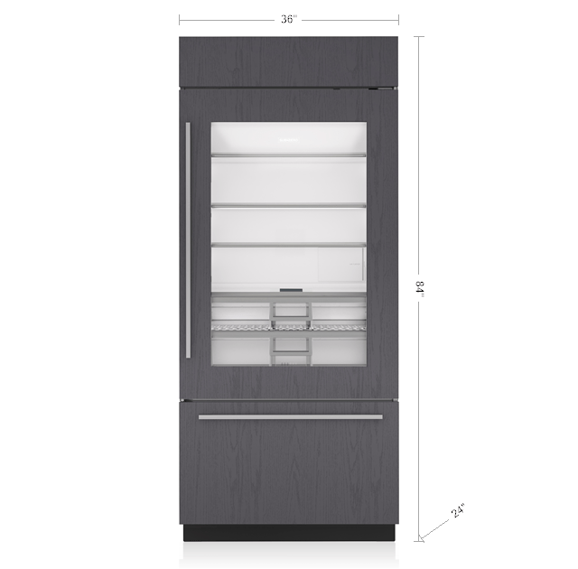 Bottom Freezer Built In Refrigerator