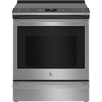 Profile 30" Slide-In Electric Convection Range with No Preheat Air Fry