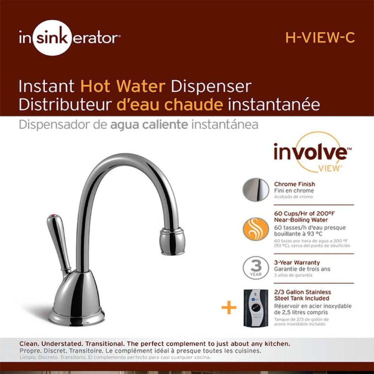 InSinkErator Disposals And Dispensers Water Dispensers / Water Filtering Units