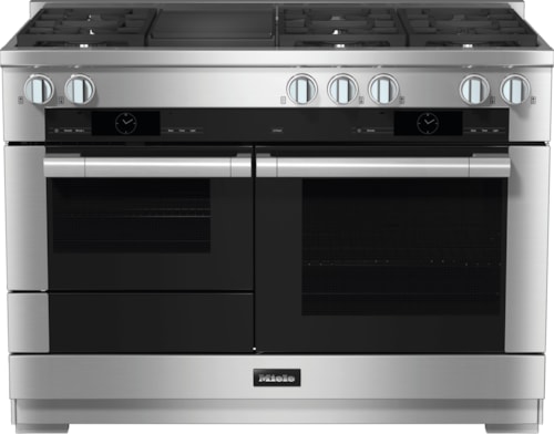 Hr 1955-3 G Df Gr Clean Touch Steel - 48 Inch Range Dual Fuel Model With M Touch Controls