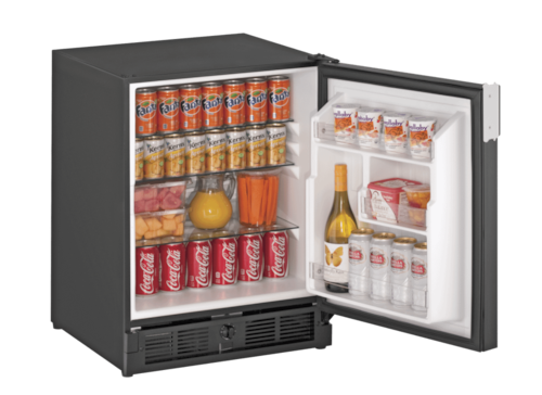 29R 21" Refrigerator With Black Solid Finish And Field Reversible Door Swing (115 V/60 Hz)