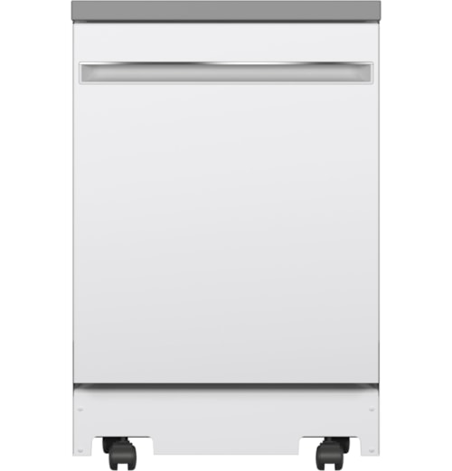 GE 24" Portable Dishwasher White