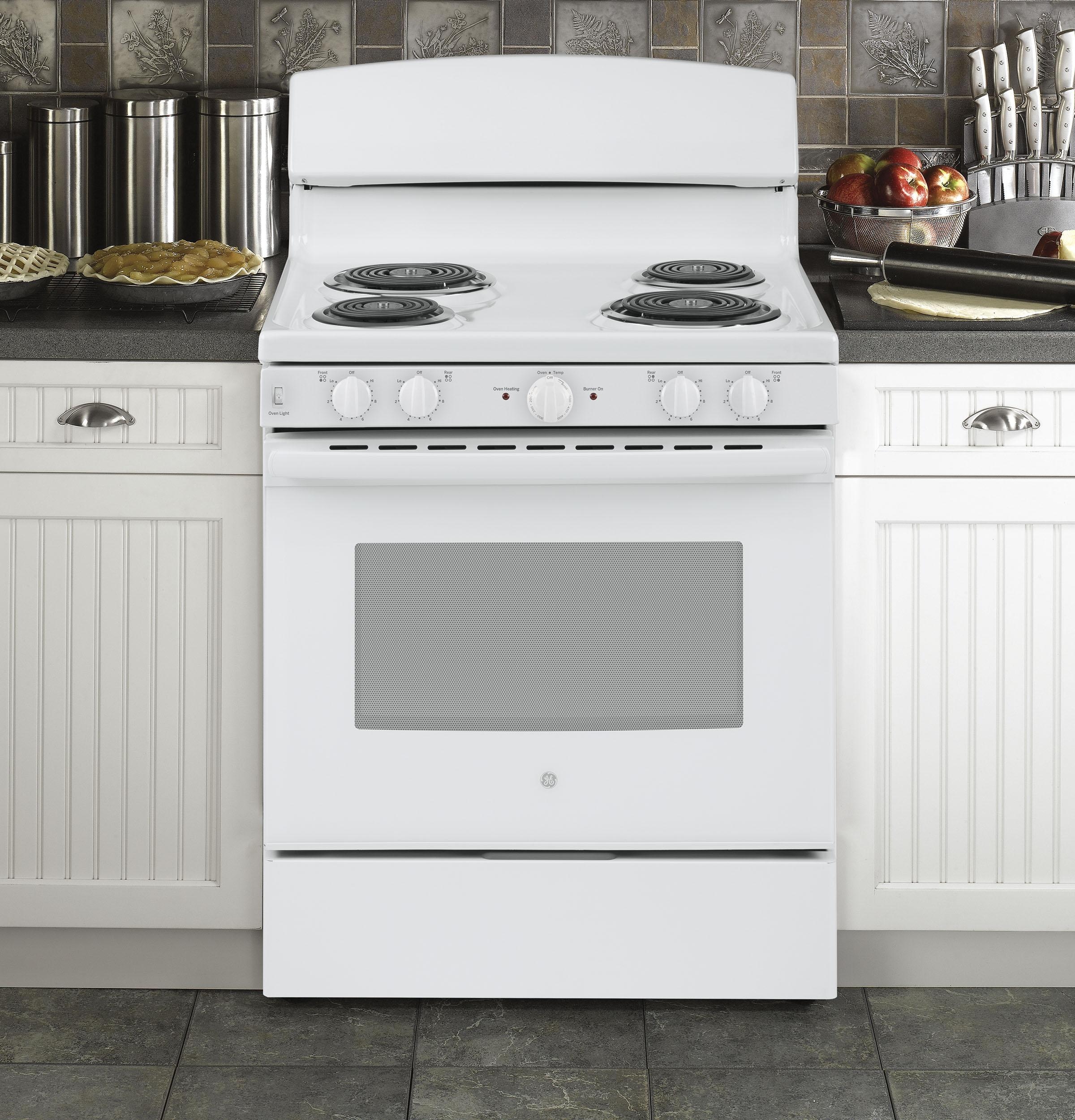 GE Appliances Electric Ranges 30" Freestanding Coil Electric Range
