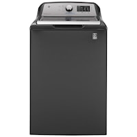 GE(R) 4.6 cu. ft. Capacity Washer with Sanitize w/Oxi and FlexDispense(R)