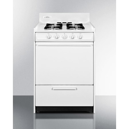 24" Free Standing Gas Range