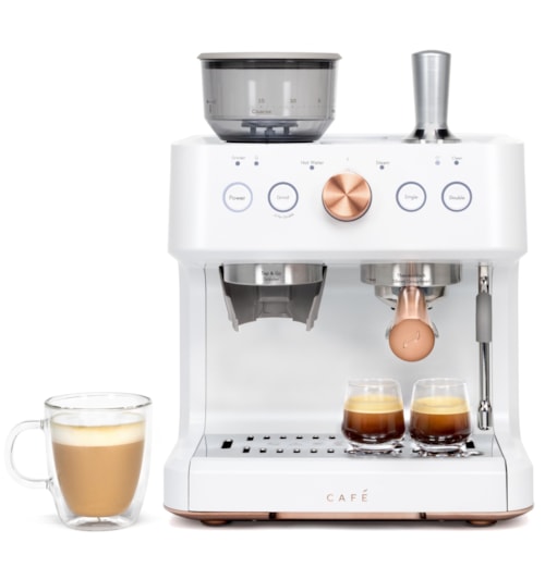 Café™ Bellissimo Semi Automatic Espresso Machine + Frother