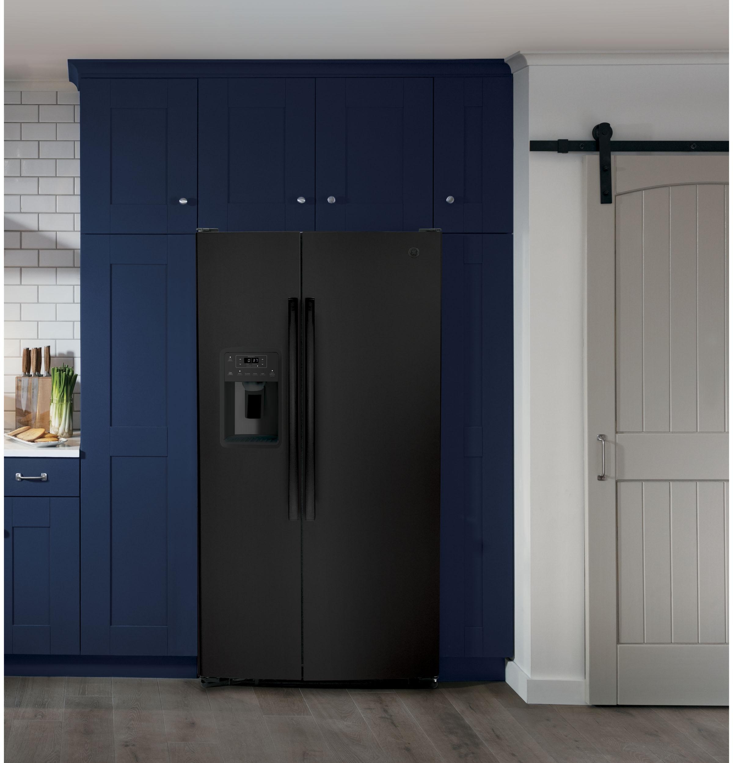 GE Appliances Refrigerators Side By Side Freestanding Refrigerator