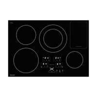 30 in. width Induction Cooktop, European Black Mirror Finish Made with Premium SCHOTT Glass