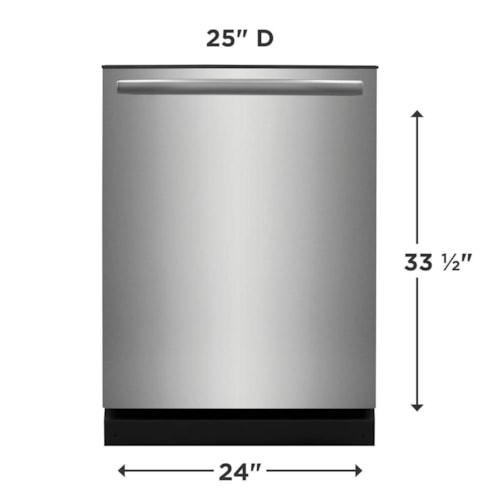 24" Built In Fullsize Dishwasher