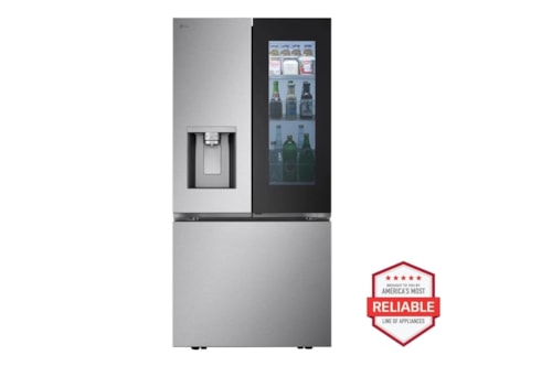 25 Cu. Ft. Smart Standard-Depth Max™ French Door Refrigerator With Instaview® Door-In-Door® And Craft Ice™