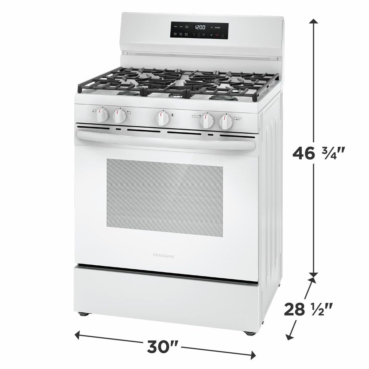 Frigidaire Gas Ranges 30" Free Standing Gas Range