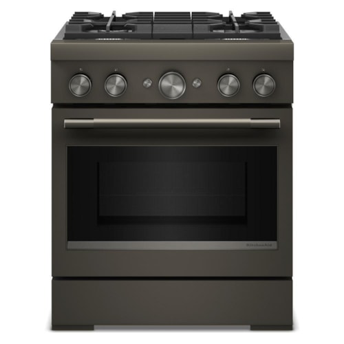 30-Inch 4 Burner Commercial-Style Dual Fuel Range With No Preheat Air Fry Mode