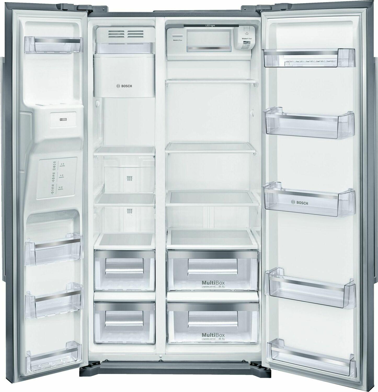 Bosch Refrigerators Side By Side Freestanding Refrigerator