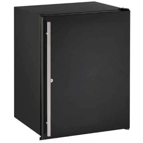Ada24r 24" Refrigerator With Black Solid Finish And Lock (115 V/60 Hz)