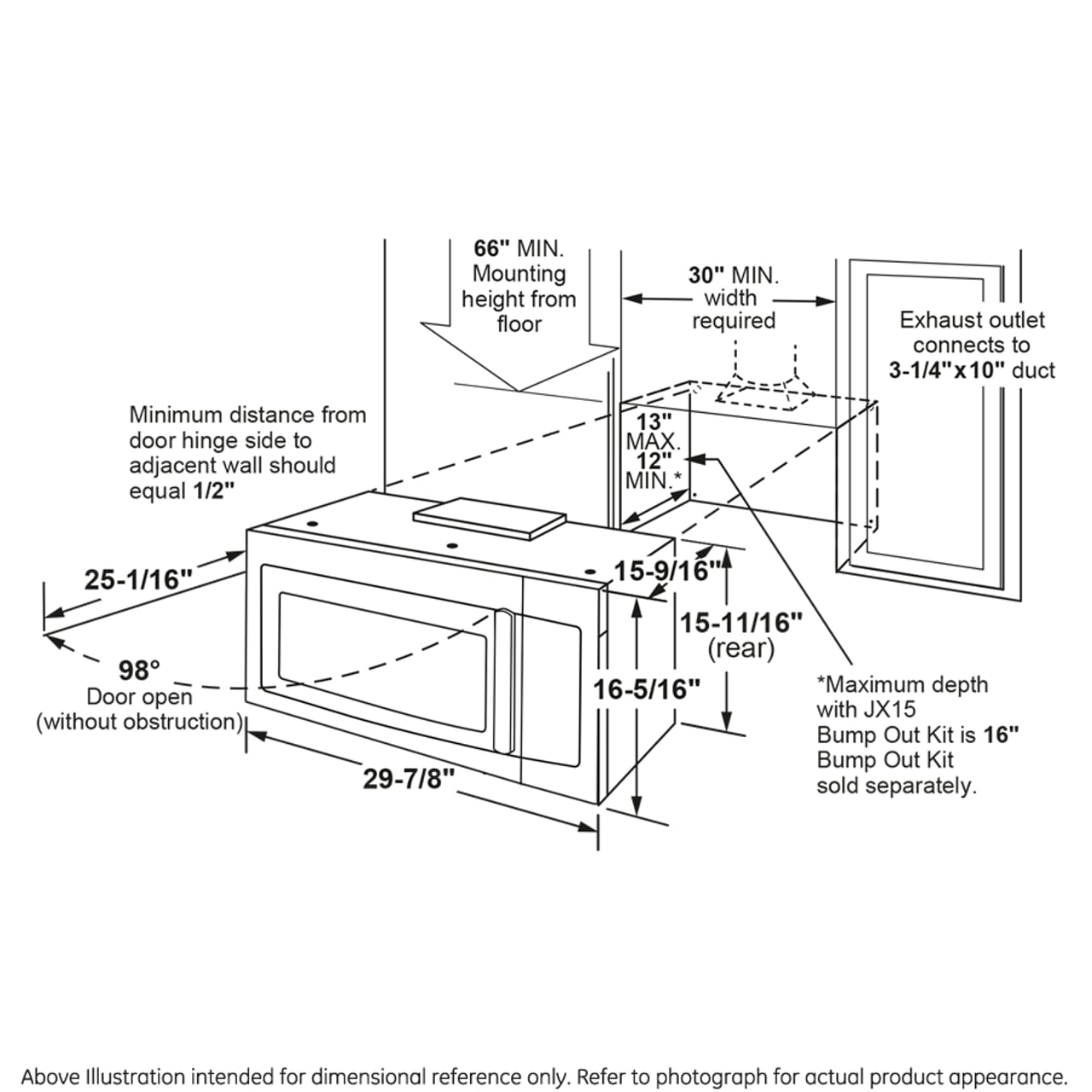 Café CVM517P3RD1 Caf(eback)(TM) 1.7 Cu. Ft. Convection OvertheRange